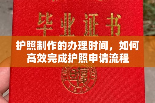 埔盐护照制作的办理时间，如何高效完成护照申请流程