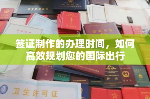 埔盐签证制作的办理时间，如何高效规划您的国际出行