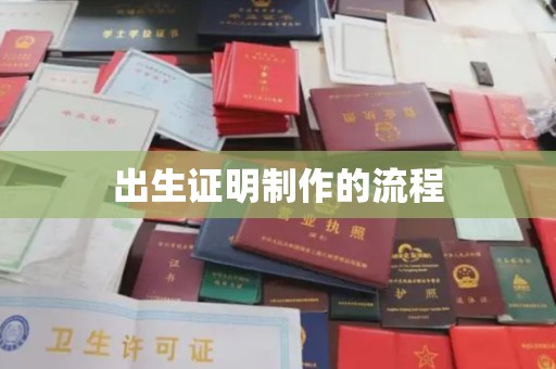 埔盐出生证明制作的流程